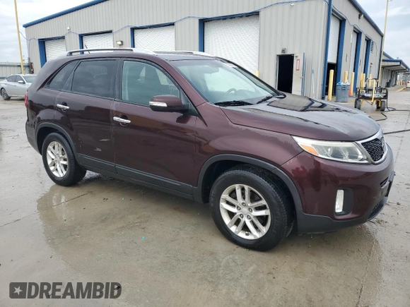 2014 Kia Sorento LX с VIN 5XYKT3A62EG484386, выставлен на аукционе Copart как лот 55632055 с пробегом 168 439 миль миль и Списание • Salvage title. История ставок и продаж доступна на DreamBid. Изображение 4.