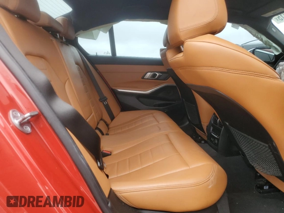 2020 BMW 3 Series 330i xDrive with VIN 3MW5R7J06L8B30505, listed as a Copart auction lot 60885315 with 77,663 mi miles and Salvage title. Bid and sale history available at DreamBid. Image 10.