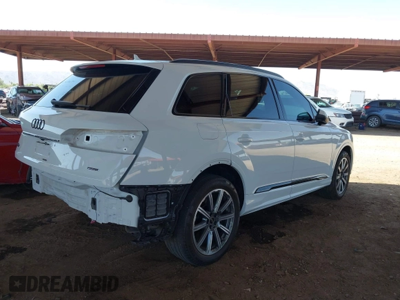 2023 Audi Q7 Premium Plus with VIN WA1LCBF75PD006040, listed as a IAAI auction lot 42478728 with 29,457 mi miles and . Bid and sale history available at DreamBid. Image 18.
