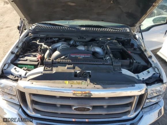 2003 Ford Super Duty F-250 XL with VIN 1FTNW21P33ED44991, listed as a Copart auction lot 42598275 with 183,865 mi miles and Salvage Title. Bid and sale history available at carsss.com. Image 11.