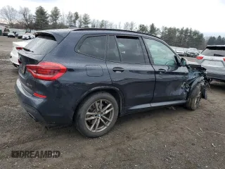 2019 BMW X3 M40i with VIN 5UXTS3C5XK0Z09901, listed as a Copart auction lot 47126345 with Not Provided miles and Salvage Title. Bid and sale history available at DreamBid. Image 3.