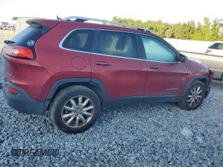 2016 Jeep Cherokee Limited with VIN 1C4PJMDB8GW151402, listed as a Copart auction lot 53093455 with 132,587 mi miles and Salvage Title. Bid and sale history available at DreamBid. Image 3.