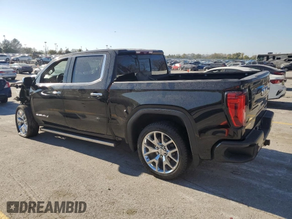 2022 GMC Sierra 1500 Limited Denali with VIN 3GTU9FELXNG146700, listed as a Copart auction lot 77388844 with 76,747 mi miles and Salvage Title. Bid and sale history available at carsss.com. Image 2.