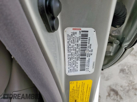 2002 Lexus LS 430 z VIN JTHBN30F120091703, wystawiony jako Copart lot #46336525 z przebiegiem Nie podano mil oraz Szkoda całkowita • Salvage title. Historia ofert i sprzedaży dostępna na DreamBid. Obrazek 12.