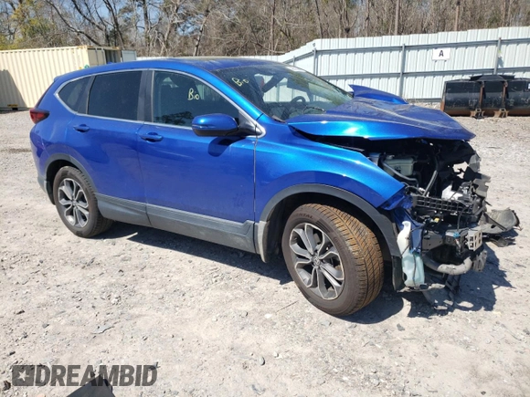 2022 Honda CR-V EX with VIN 7FARW1H52NE012935, listed as a Copart auction lot 48516085 with 0 mi miles and Salvage Title. Bid and sale history available at carsss.com. Image 4.