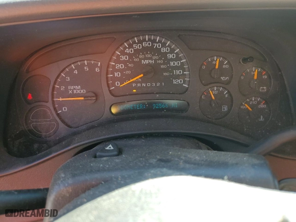 2006 Chevrolet Silverado 1500 LT1 with VIN 2GCEC19V861277252, listed as a Copart auction lot 43151185 with 92,566 mi miles and Salvage Title. Bid and sale history available at carsss.com. Image 9.