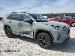 2020 Toyota RAV4 XLE Premium with VIN 2T3C1RFV0LW058580, listed as a Copart auction lot 49551815 with 127,615 mi miles and Salvage Title. Bid and sale history available at carsss.com. Image 4.