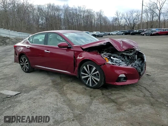 2019 Nissan Altima 2.5 Platinum with VIN 1N4BL4FW0KC131276, listed as a Copart auction lot 50414325 with 100,778 mi miles and Salvage Title. Bid and sale history available at carsss.com. Image 10.