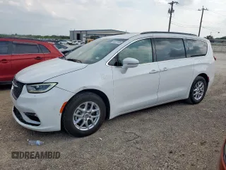 2022 Chrysler Pacifica Touring L z VIN 2C4RC1BG6NR193945, wystawiony jako Copart lot #58227095 z przebiegiem 82 951 mil mil oraz Czysty tytuł • Clean title. Historia ofert i sprzedaży dostępna na DreamBid. Obrazek 1.