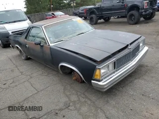 1980 Chevrolet El Camino z VIN 1W80HAK416341, wystawiony jako Copart lot #66942874 z przebiegiem 89 240 mil mil oraz Czysty tytuł • Clean title. Historia ofert i sprzedaży dostępna na DreamBid. Obrazek 4.