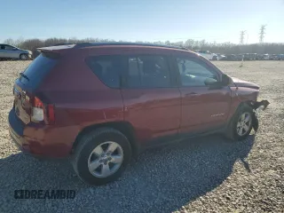 2016 Jeep Compass Latitude with VIN 1C4NJCEB0GD651470, listed as a Copart auction lot 47505465 with 130,826 mi miles and Salvage Title. Bid and sale history available at carsss.com. Image 3.