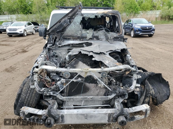 2018 Jeep Wrangler Unlimited Sahara с VIN 1C4HJXEN5JW211304, выставлен на аукционе Copart как лот 56694995 с пробегом Не указан миль и Чистый • Clean title. История ставок и продаж доступна на DreamBid. Изображение 5.