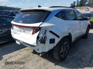 2024 Hyundai Tucson SEL with VIN 5NMJF3DE3RH373122, listed as a IAAI auction lot 41837945 with 11,521 mi miles and . Bid and sale history available at carsss.com. Image 4.