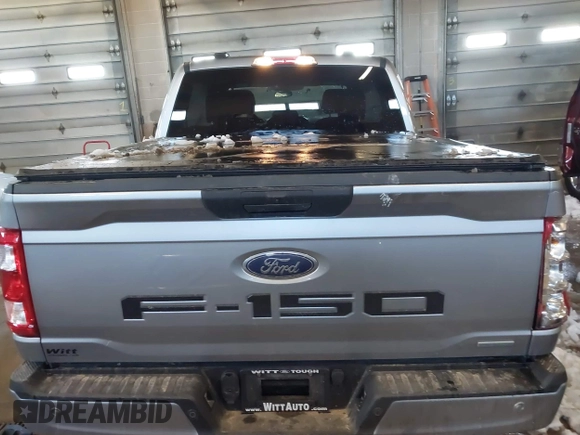 2021 Ford F-150 XL with VIN 1FTEW1EP0MKE87078, listed as a IAAI auction lot 41857664 with 43,588 mi miles. Bid and sale history available at carsss.com. Image 17.