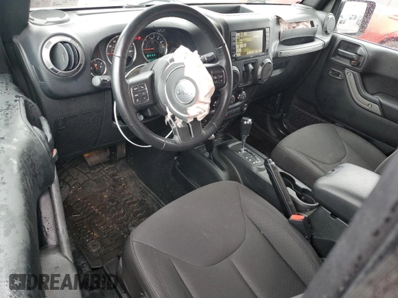 2017 Jeep Wrangler Sport z VIN 1C4AJWAG0HL644978, wystawiony jako Copart lot #56485985 z przebiegiem 104 151 mil mil oraz Szkoda całkowita • Salvage title. Historia ofert i sprzedaży dostępna na DreamBid. Obrazek 8.