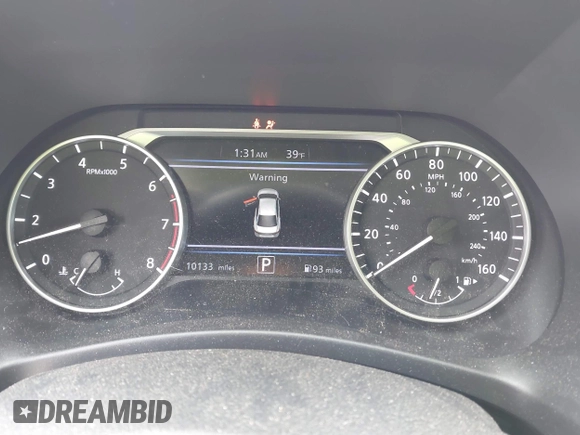 2024 Nissan Sentra SV with VIN 3N1AB8CV5RY206053, listed as a IAAI auction lot 41961946 with 10,133 mi miles and . Bid and sale history available at DreamBid. Image 7.