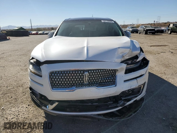 2019 Lincoln Nautilus Reserve with VIN 2LMPJ6LP6KBL18701, listed as a Copart auction lot 44176695 with Not provided miles and Salvage title. Bid and sale history available at DreamBid. Image 5.