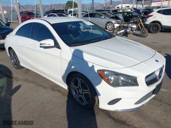 2019 Mercedes-Benz CLA with VIN WDDSJ4EBXKN756888, listed as a IAAI auction lot 41176272 with 46,835 mi miles. Bid and sale history available at carsss.com. Image 1.