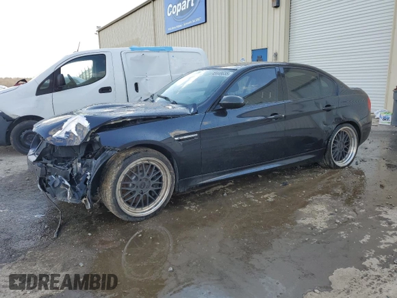 2010 BMW M3 with VIN WBSPM9C54AE202304, listed as a Copart auction lot 43448655 with 159,995 mi miles and Salvage Title. Bid and sale history available at carsss.com. Image 1.