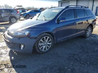 2014 Volkswagen Jetta SportWagen TDI w/Sunroof with VIN 3VWPL7AJ3EM601118, listed as a Copart auction lot 42293555 with 90,531 mi miles and Salvage Title. Bid and sale history available at carsss.com. Image 1.