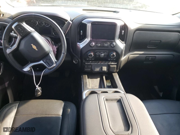 2020 Chevrolet Silverado 3500HD LTZ with VIN 1GC4YUEY3LF332502, listed as a Copart auction lot 79746124 with 44,695 mi miles and Salvage Title. Bid and sale history available at carsss.com. Image 8.