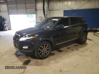 2015 Land Rover Range Rover Evoque Pure Plus with VIN SALVP2BGXFH044548, listed as a Copart auction lot 62451615 with 109,405 mi miles and Salvage title. Bid and sale history available at DreamBid. Image 1.