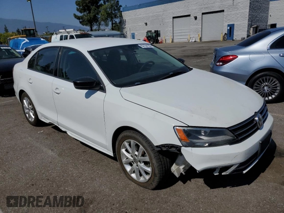 2015 Volkswagen Jetta Sport with VIN 3VWB17AJ4FM356055, listed as a Copart auction lot 62704135 with 123,023 mi miles and Salvage title. Bid and sale history available at DreamBid. Image 4.