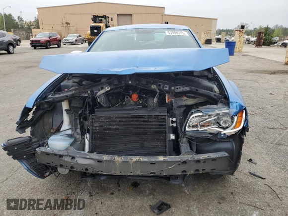 2014 Chrysler 300 with VIN 2C3CCAEG3EH378627, listed as a Copart auction lot 51598315 with 135,293 mi miles and Salvage Title. Bid and sale history available at carsss.com. Image 5.
