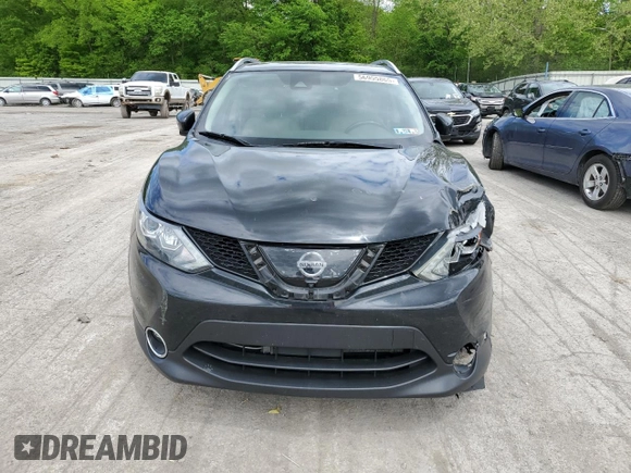 2017 Nissan Rogue SV with VIN JN1BJ1CR2HW110355, listed as a Copart auction lot 56955865 with 115,554 mi miles and Salvage title. Bid and sale history available at DreamBid. Image 5.