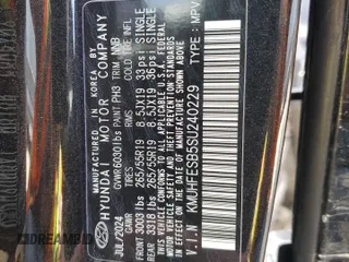 2025 Genesis GV80 Standard with VIN KMUHFESB5SU240229, listed as a Copart auction lot 55036385 with 12,740 mi miles and Clean title. Bid and sale history available at DreamBid. Image 13.