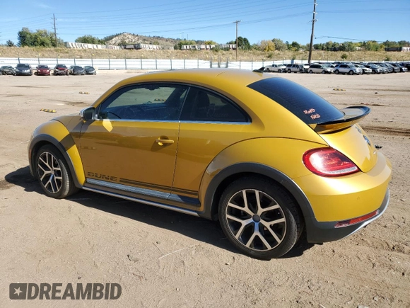2016 Volkswagen Beetle with VIN 3VWS07AT9GM621347, listed as a Copart auction lot 77943784 with 113,571 mi miles and Clean Title. Bid and sale history available at DreamBid. Image 2.