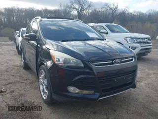 2015 Ford Escape Titanium with VIN 1FMCU9J96FUC11476, listed as a IAAI auction lot 41967914 with 149,341 mi miles. Bid and sale history available at carsss.com. Image 1.