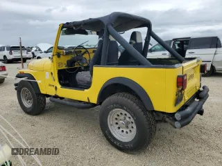 1983 Jeep CJ z VIN 1JCCM87AXDT028695, wystawiony jako Copart lot #74812184 z przebiegiem Nie podano mil oraz Szkody całkowita. Historia ofert i sprzedaży dostępna na DreamBid. Obrazek 2.
