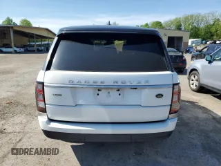 2016 Land Rover Range Rover HSE with VIN SALGS2PF7GA292841, listed as a Copart auction lot 56455605 with 71,932 mi miles and Salvage title. Bid and sale history available at DreamBid. Image 6.