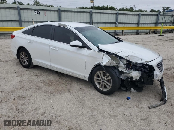 2015 Hyundai Sonata 2.4L SE with VIN 5NPE24AF2FH230306, listed as a Copart auction lot 52540215 with 132,691 mi miles and Salvage Title. Bid and sale history available at carsss.com. Image 4.