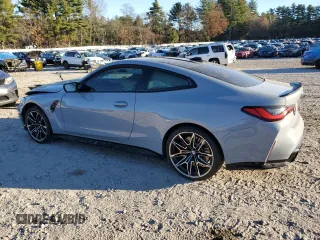 2022 BMW M4 Competition xDrive with VIN WBS43AZ04NCJ90806, listed as a Copart auction lot 79045274 with 0 mi miles and Salvage Title. Bid and sale history available at carsss.com. Image 2.