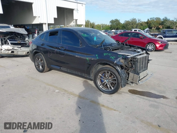 2020 BMW X4 M40i with VIN 5UX2V5C01L9C60394, listed as a IAAI auction lot 41351086 with 67,710 mi miles and . Bid and sale history available at DreamBid. Image 1.