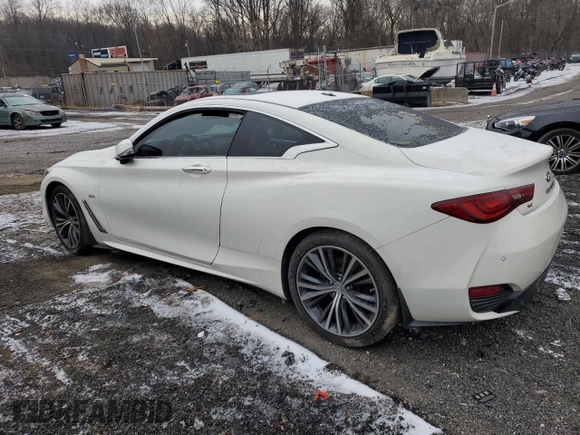 2017 Infiniti Q60 Premium with VIN JN1CV7EL9HM320869, listed as a Copart auction lot 84380414 with 99,797 mi miles and Salvage title. Bid and sale history available at DreamBid. Image 2.