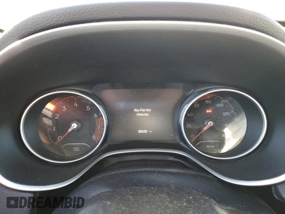 2018 Jeep Compass Limited with VIN 3C4NJDCB0JT245828, listed as a Copart auction lot 43236845 with 66,330 mi miles and Salvage Title. Bid and sale history available at DreamBid. Image 9.