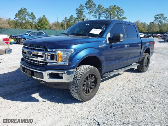 2020 Ford F-150 XL with VIN 1FTEW1E47LKF33607, listed as a IAAI auction lot 41849772 with 101,536 mi miles. Bid and sale history available at carsss.com. Image 2.
