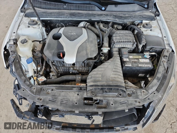 2013 Kia Optima SX with VIN 5XXGR4A67DG205852, listed as a Copart auction lot 59938975 with 190,329 mi miles and Salvage title. Bid and sale history available at DreamBid. Image 11.