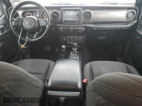 2020 Jeep Wrangler Unlimited Sport с VIN 1C4HJXDG1LW206543, выставлен на аукционе Copart как лот 55635105 с пробегом 68 808 миль миль и Списание • Salvage title. История ставок и продаж доступна на DreamBid. Изображение 8.