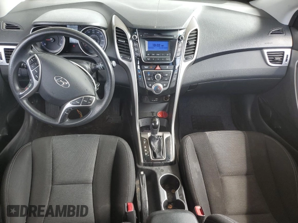 2017 Hyundai Elantra GT with VIN KMHD35LH8HU368885, listed as a Copart auction lot 60542614 with 117,212 mi miles and Salvage Title. Bid and sale history available at carsss.com. Image 8.