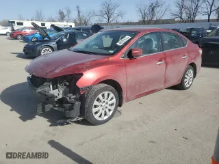 2014 Nissan Sentra SV with VIN 3N1AB7AP7EY303876, listed as a Copart auction lot 48101615 with 122,309 mi miles and Salvage Title. Bid and sale history available at carsss.com. Image 1.