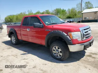 2009 Ford F-150 XL with VIN 1FTPX14V19FA33122, listed as a Copart auction lot 54439655 with 210,088 mi miles and Clean Title. Bid and sale history available at carsss.com. Image 4.