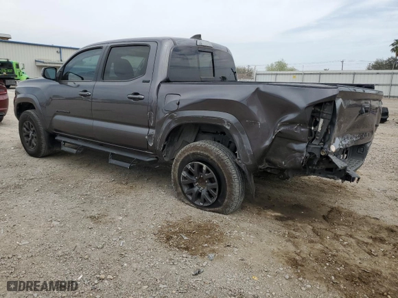 2021 Toyota Tacoma 2WD SR5 with VIN 5TFAZ5CN0MX105634, listed as a Copart auction lot 48075255 with 72,934 mi miles and Salvage Title. Bid and sale history available at carsss.com. Image 2.