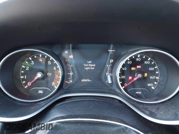 2017 Jeep Compass Latitude with VIN 3C4NJDBB4HT629073, listed as a IAAI auction lot 42231146 with 155,978 mi miles and . Bid and sale history available at DreamBid. Image 7.
