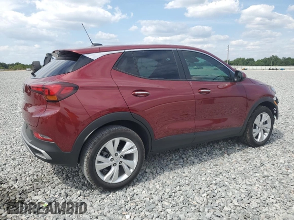 2024 Buick Encore GX Preferred with VIN KL4AMBSL5RB185587, listed as a Copart auction lot 55516535 with 8,128 mi miles and Salvage title. Bid and sale history available at DreamBid. Image 3.