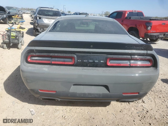 2023 Dodge Challenger R/T Scat Pack with VIN 2C3CDZFJ5PH678968, listed as a Copart auction lot 48384995 with 9,802 mi miles and Salvage Title. Bid and sale history available at carsss.com. Image 6.