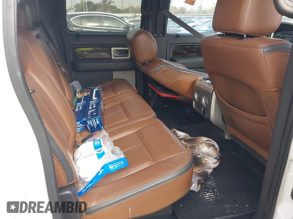 2013 Ford F-150 XL with VIN 1FTFW1ET5DFB01619, listed as a IAAI auction lot 41109292 with 247,785 mi miles. Bid and sale history available at carsss.com. Image 8.